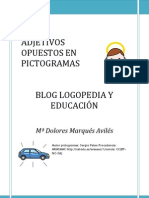 Adjetivos Opuestos en Pictogramas