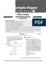 CBSE-X Maths Sample Paper (31 Mar 2023)