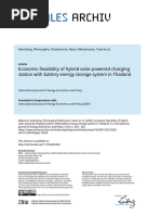 Economic Feasibility of Hybrid Solar-Powered Charging