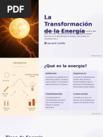 La Transformacion de La Energia