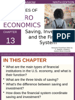 Interactive CH 13 Saving, Investment, and The Financial System 9e