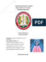 Técnica Quirúrgica de Traqueostomía