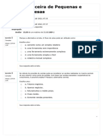 3.4 Questionário Avaliativo - 25 Pontos