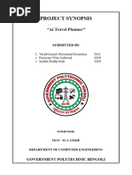 Ai Travel Planner Synopsis Final-1