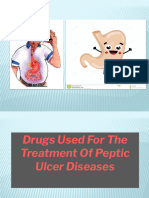 Drugs For Peptic Ulcer Diseases