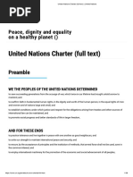 United Nations Charter (Full Text) - United Nations