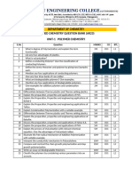 Applied Chemistry Unit-1&2 Question Bank For Mid-1