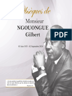 Obsèques de M. NGOUONGUE Gilbert