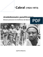 Amilicar Cabral 1924 1973 Révolutionnaire Panafricaniste Discours