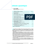 Notions de Chimie Quantique: Josiane SERRE