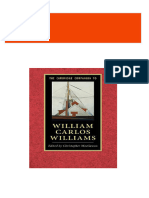 (FREE PDF Sample) The Cambridge Companion To William Carlos Williams Cambridge Companions To Literature 1st Edition Christopher Macgowan Ebooks