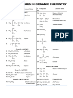 IUPAC Common Names