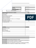 Plano de Manutenção Preventiva Kombi