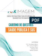 Caderno de Questões Saúde Pública 2023 PDF