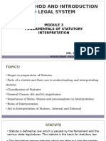 Legal Method - Module 3