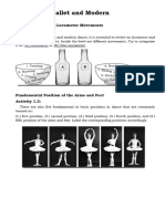 Art Dance: Ballet and Modern: Locomotor and Non-Locomotor Movements Activity 1.1