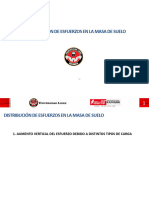 Distribución de Esfuerzos en La Masa de Suelo