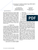 On-Line Transient Stability Screening of 14000-Bus Models Using TEPCO-BCU Evaluations and Methods