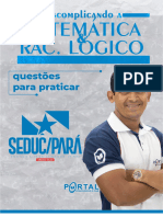 15 Questões Matemática Seduc Pará