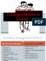 Emergency Transportation of Victim