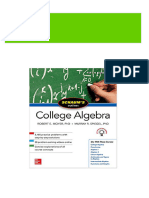 Instant Access To Schaum's Outline of College Algebra 5th Edition Robert E. Moyer Ebook Full Chapters