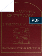 E. Theodore Mullen, JR - The Divine Council in Canaanite and Early Hebrew Literature 4211702