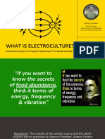 Electroculture Permaculture Course Part 1