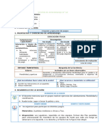 SESIÓN DE APRENDIZAJE N 18-08-23 Fisica