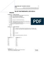 Chapt-13 Income Taxes - Partnerships, Estates &amp Trusts