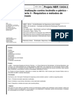 Nov Esta Norma Sob o Titulo Geral Sinalizaao de Segurana Contra Incendio e Panico Contem As Seguintes Partes - Compress