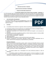 MANUAL DO CANDIDATO - PROCESSO SELETIVO Nº 09-2023 - ANALISTA III - ASSESSORIA DE IMPRENSA