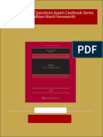 Full Torts Cases and Questions Aspen Casebook Series 3rd Edition Ward Farnsworth PDF All Chapters