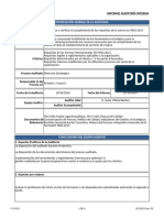 F-CI-021 Ver1. Informe de Auditoría Interna Direccion Estrategica