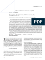 Kaido (2004) - Retinotopy With Coordinates of Lateral Occipital Cortex in Humans. Journal of Neurosurgery