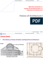 Lect VII Early Christian and Byzantine