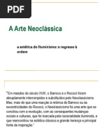 A Arte Neoclássica