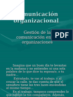 Comunicación Organizacional