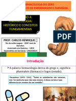 Introdução e Conceitos Básicos de Farmacologia-AULA 1