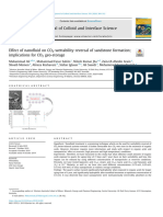 Effect of Nanofluid On CO2-wettability Reversal of Sandstone Formation Implications For CO2 Geo-Storage