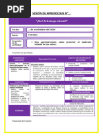 29 de Noviembre - Tutoria - Segundo Grado