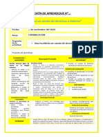 26 de Noviembre - Comunicacion - Segundo Grado