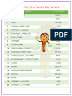 20 Alturas Plasticas