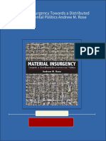 Material Insurgency Towards A Distributed Environmental Politics Andrew M. Rose 2024 Scribd Download