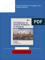 Immediate Download Introduction To Inverse Problems in Imaging, 2nd Edition Bertero Ebooks 2024