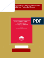 Reassessing Legal Humanism and Its Claims Petere Fontes 1st Edition Paul J. Du Pleases Download PDF