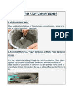 Cement Pot Module