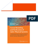 Download ebooks file Formal Modeling and Verification of Cyber Physical Systems 1st International Summer School on Methods and Tools for the Design of Digital Systems Bremen Germany September 2015 1st Edition Rolf Drechsler all chapters