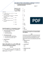 Grade 6 - English Assessment - First Period