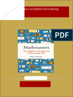 Get Mathmatters 1st Edition Chris Waring PDF Ebook With Full Chapters Now