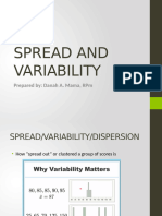 5 - Spread and Variability